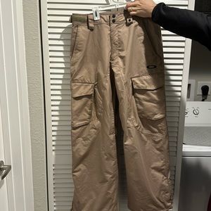 Men’s Oakley snowboard/ski pants beige medium